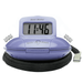 Sonic Alert - Sonic Shaker Alarm Clock Portable Compact Design with Digital Display - Purple