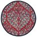 SAFAVIEH Capri Collection CPR208Q Handmade Red/Green Rug