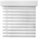 Spotblinds Custom Made Cordless 2 Inch Faux Wood Horizontal Window Blind - Child Safe Choose Your Width and Length - This blind will be 56 Inch Wide x 36 Inch Long In Snow White Textured