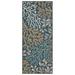 Mohawk Home Underwater Cove Outdoor Area Rug Blue 2 6 x 6
