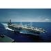 Aircraft Carrier USS Constellation at Sea Transportation Unframed Photographic Print Wall Art Sold by Art.Com