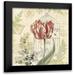 Gladding Pamela 15x15 Black Modern Framed Museum Art Print Titled - Floral Nature Trail II