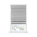 30 x 64 in. Cordless Blackout Roman Window Shade Grey