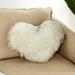 Heart Shaped Throw Pillow Cushion Plush Pillows Gift Home Sofa Decoration Throw pillows covers pillowcase for couch bedroom boho silk satin body