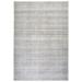 Bowery Hill Contemporary 8 x 10 Hand Woven Wool Rug in Gray