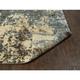 Alora Decor Noble 8 x 10 Abstract Beige/Gray/Gray/Rust/Blue Hand Knot Area Rug