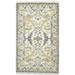 3 X 5 Rug Wool Cream Persian Hand Knotted Oushak Oriental Room Size Carpet