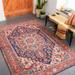 Mark&Day Area Rugs 7x9 Maaijkant Traditional Burnt Orange Area Rug (7 6 x 9 6 )