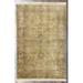 Wahi Rugs Hand Knotted Jaipur Kashan Antique Wash 4 0 x 6 0 - w641