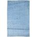 Silk Blue Rug 5 X 8 Modern Hand Woven Scandinavian Geometric Room Size Carpet