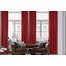 3S Brother s Home Decorative Burgundy Curtains 100 Wide Extra Long Luxury Colors Linen Look Custom Made 5-25 Feet Made in Turkey Hang Back Tab & Rod Pocket Single Panel Home DÃ©cor (100 Wx204 L)