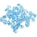 Yubnlvae 100PCS Acrylic Gems Clear Ice Rocks Diamonds Vase Rocks Centerpiece For Vase Fillers Party Table Scatter Wedding Display home decor
