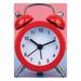 TENCE Alarm Clock Bedside Night Classic Desk Table Lock Double Bell Home Decoration