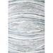 Bashian A164-WHBL-9X12-AND108 8 ft. 6 in. x 11 ft. 6 in. Andes Geometric Contemporary Polyester Power Loom Rectangle Area Rug White & Blue