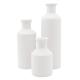 Koyal Wholesale Ceramic Bud Vases Modern Decorative Vases for Wedding Set of 3 Small & Tall Vases White