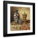 Max SchÃ¶dl 12x14 Black Modern Framed Museum Art Print Titled - Still Life with Cloisonne Vase Covered Goblet Lidded Vase and Tastevin (1897)