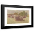 Achille LaugÃ© 24x17 Black Modern Framed Museum Art Print Titled - Les Werches (1904)