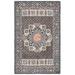 SAFAVIEH Aspen Jagoda Oriental Area Rug Black/Rust 4 x 6