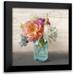 Nai Danhui 20x20 Black Modern Framed Museum Art Print Titled - French Cottage Bouquet I