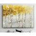 Wexford Home Golden Trees - Premium Gallery Wrapped Canvas 36X48