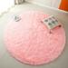 LELINTA Super Soft Fluffy Floor Rug Washable Shag Rug Round Shaggy Area Rug Bedroom Dining Room Anti-skid Carpet Yoga Mat Child Play Mat 4ft x 4ft 5.3ft x 5.3ft 6ft x 6ft