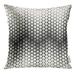 STOAG Gradient Abstract Geometric Black and White Halftone Hexagone Triangle Pattern Hexagon Modern Throw Pillowcase Cushion Case Cover 20x20 inch