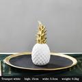 Clearance! Modern Golden Pineapple Living Room Wine Cabinet Window Desktop Decoration Display Props