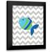 Robinson Tamara 15x18 Black Modern Framed Museum Art Print Titled - Chevron Fish