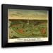 Johnson 24x19 Black Modern Framed Museum Art Print Titled - National Mall Washington DC - Johnson 1888