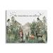 Stupell Industries Mountains Are Calling Wilderness Animals Woodlands Trees Canvas Wall Art 30 x 24 Design by Amy Brinkman