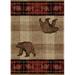 Mayberry Rug AD9580 5X8 5 ft. 3 in. x 7 ft. 3 in. American Destination Rocky Point Area Rug Antique