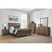 CDecor Home Furnishings Branson Weathered Oak 3-Piece Bedroom Set w/ Dresser & Mirror Wood in Brown | 55 H x 80.75 W x 95.75 D in | Wayfair