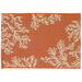 "Liora Manne Esencia Coral Edge Indoor/Outdoor Mat Sunset 1'7"" x 2'5"" - Trans Ocean ECN12957518"