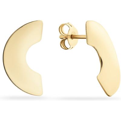 CHRIST - Ohrstecker 375er Gelbgold Ohrringe 1 ct Damen