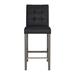 Winston Porter Herclides 31" Bar Stool Wood in Black | 45 H x 19 W x 22 D in | Wayfair 7790AB9DC783454ABA6DD91F8A6084FB