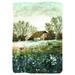 August Grove® Barn Scenery Hand Painted Canvas | 12 H x 8 W x 1.25 D in | Wayfair 7902758D28744A8BB642DE3BCFBE97CC