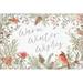 The Holiday Aisle® Woodland Christmas I by Silvia Vassileva - Wrapped Canvas Textual Art Metal | 32 H x 48 W x 1.25 D in | Wayfair