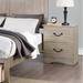 Red Barrel Studio® Wolbrom 2 - Drawer Nightstand Wood in Gray | 27 H x 22 W x 16 D in | Wayfair F8AEC9D29CA54659BAD97879F648272E