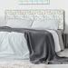 George Oliver Panel Headboard Upholstered/Polyester in Gray | 46 H x 62.5 W x 2 D in | Wayfair 6364A1BBE39449338A13EEFA705AD2CC