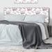 Dakota Fields Bharkha Panel Headboard Upholstered/Polyester in Gray | 46 H x 62.5 W x 2 D in | Wayfair 359BE8502224449599CD3C33575BAD00