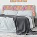 Bungalow Rose Panel Headboard Upholstered/Polyester in Gray | 46 H x 62.5 W x 2 D in | Wayfair D7516A1F42FA44B0BDD344E0913B7C46