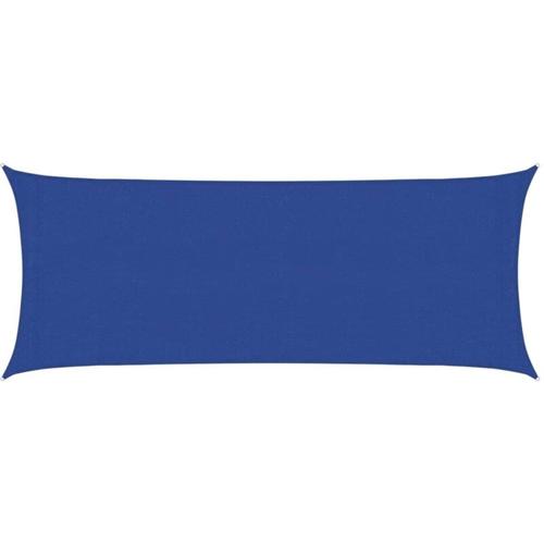 Sonnensegel,Sonnenschutzsegel 160 g/m² Blau 2×4,5 m hdpe vidaXL
