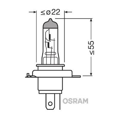 OSRAM NIGHT BREAKER® LASER next generation Glühlampe, Fernscheinwerfer,Glühlampe, Nebelscheinwerfer,Glühlampe, Hauptsche