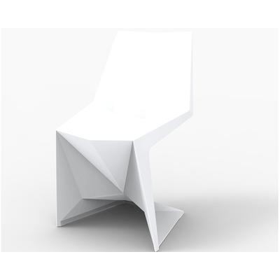 Vondom »VOXEL« Outdoor Stuhl Ecru / Lackiert Hochglanz Image