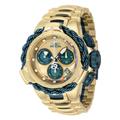 Invicta Subaqua Alpha Swiss Ronda Z60 Caliber Men's Watch w/ Mother of Pearl Dial - 50.5mm Gold Green (43218)