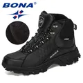 BONA – bottes de randonnée à la cheville pour hommes chaussures de Trekking classiques à la mode