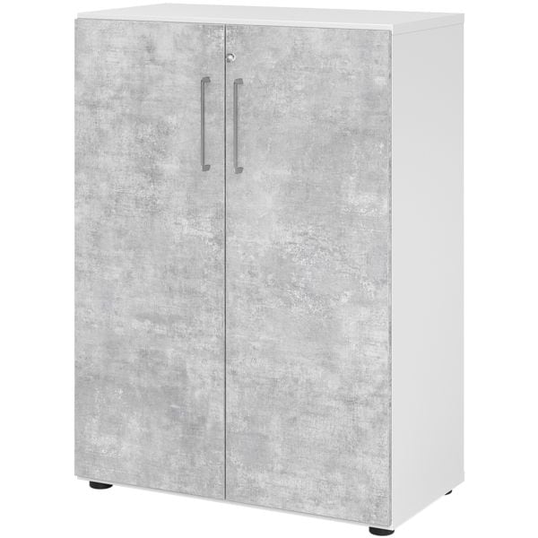 HAMMERBACHER Aktenschrank »Z-Line« 80 cm breit 3 OH weiß, 80x110x42 cm