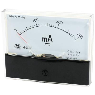 Measurement Tool Analog Panel Ammeter Gauge DC 0 - 300mA Measuring Range - DC 0-300mA