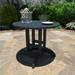 Highwood Commercial Grade 36" Round Bistro Dining Height Table