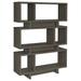 Coaster Furniture Reid Weathered Grey 3-tier Geometric Bookcase